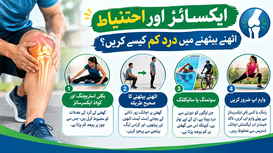 Ghutno Ke Dard Ka Ilaj Exercise Aur Ehtiyat