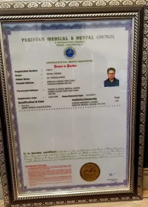 Pain Management Islamabad PMDC-1980